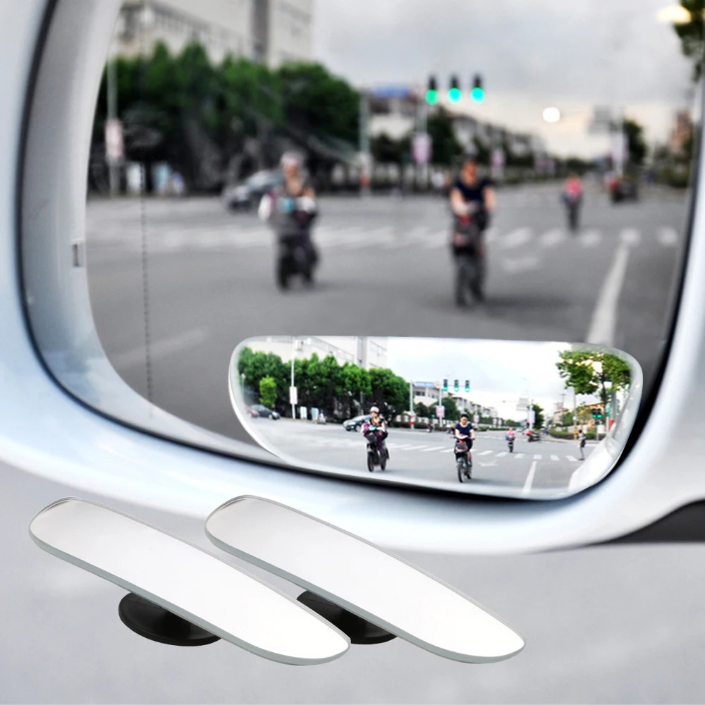 กระจกมองหลังแบบโค้งมุมกว้าง สำ - Car Blind Spot Mirror บทวิจารณ์และราคา