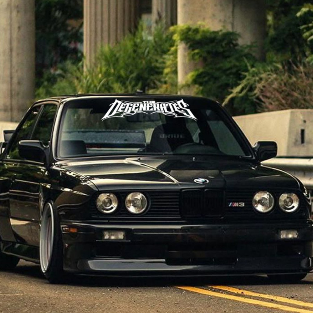 สติกเกอร์ติดกระจกรถยนต์ลาย THE - Car Accessories Banner บทวิจารณ์และราคา