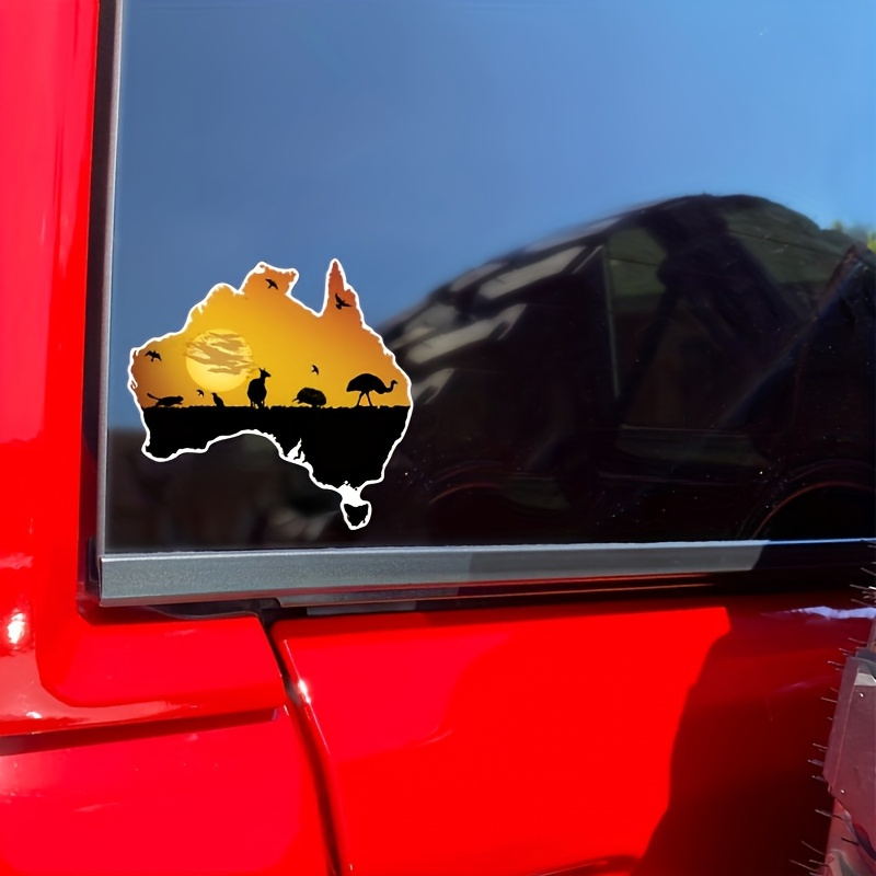 สติกเกอร์ไวนิลลายธงชาติออสเตรเ - Car Accessories Australia บทวิจารณ์และราคา
