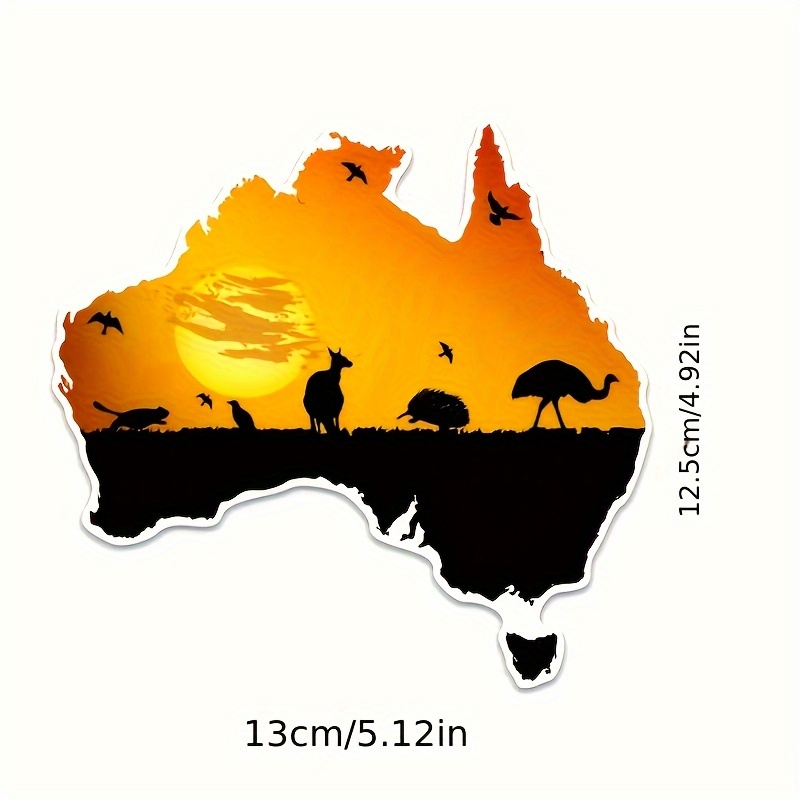 สติกเกอร์ไวนิลลายธงชาติออสเตรเ - Car Accessories Australia บทวิจารณ์และราคา