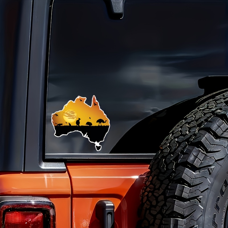 สติกเกอร์ไวนิลลายธงชาติออสเตรเ - Car Accessories Australia บทวิจารณ์และราคา