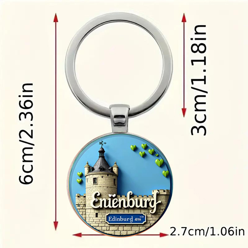 พวงกุญแจทรงกลม สไตล์ยุคกลาง ลา - Car Accessories Edinburgh บทวิจารณ์และราคา