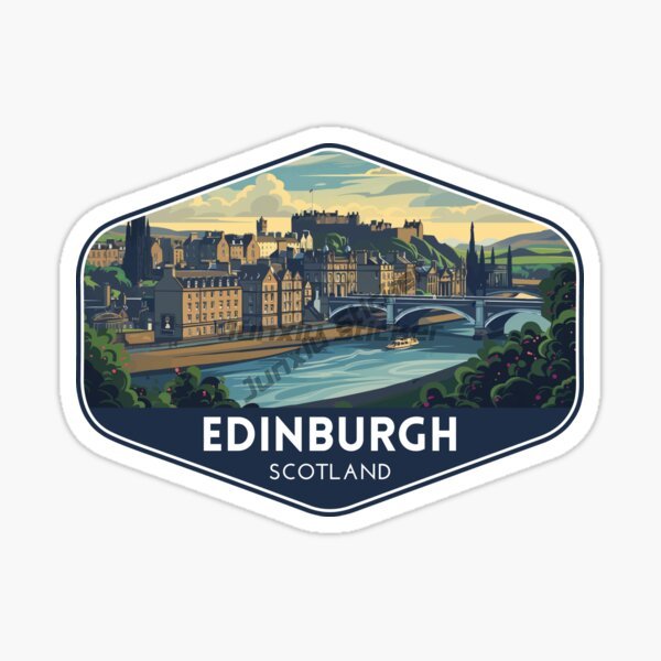 EDINBURGH SCOTLAND สติกเกอร์ติ - Car Accessories Edinburgh บทวิจารณ์และราคา
