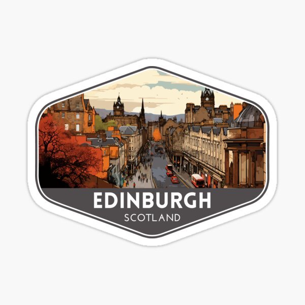 EDINBURGH SCOTLAND สติกเกอร์ติ - Car Accessories Edinburgh บทวิจารณ์และราคา