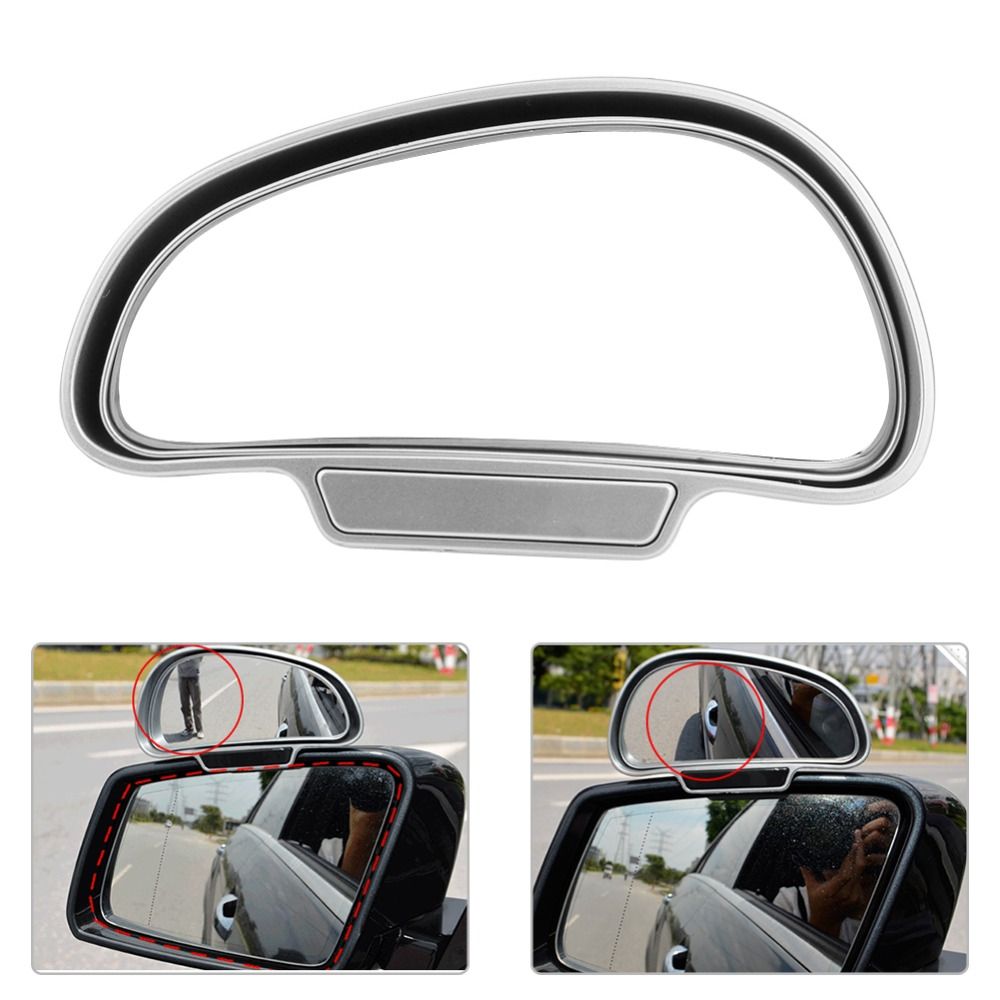 กระจกมองข้างรถยนต์ ปรับได้ 360 - Car Blind Spot Mirror บทวิจารณ์และราคา