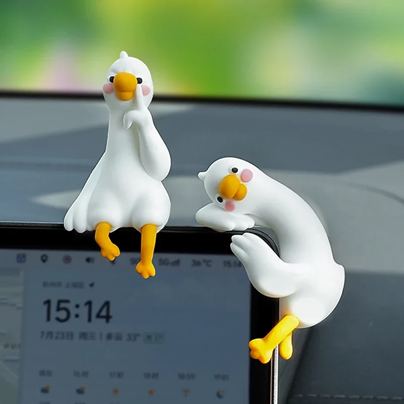 1/4 ชิ้น ตุ๊กตาเป็ด 3 มิติ น่า - Car Accessories Gift Ideas บทวิจารณ์และราคา