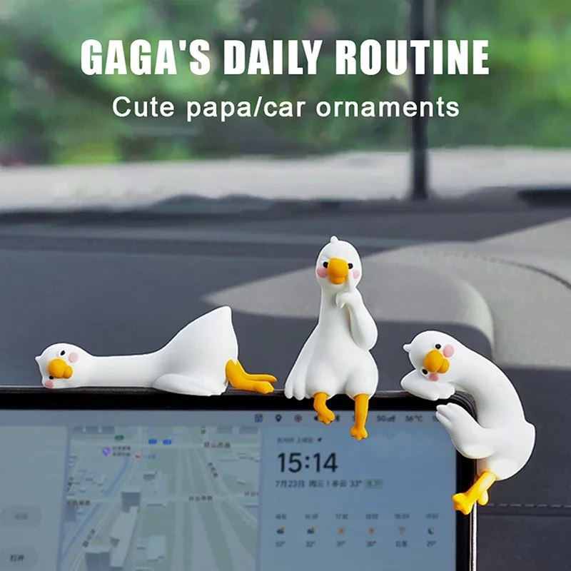 1/4 ชิ้น ตุ๊กตาเป็ด 3 มิติ น่า - Car Accessories Gift Ideas บทวิจารณ์และราคา